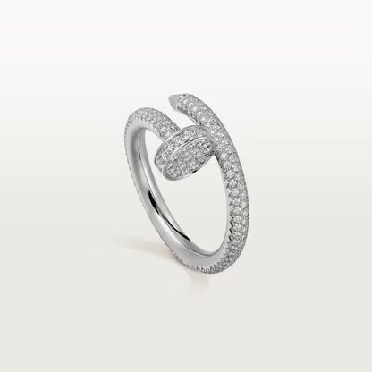 [Rose Tomorrow]JUSTE RING 2.6MM FULL DIAMOND