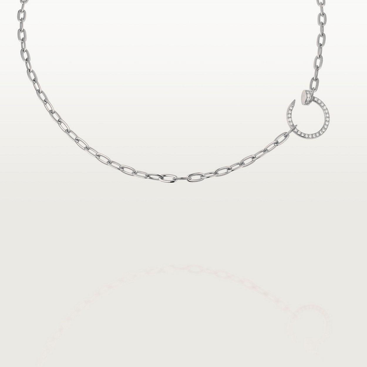 [Rose Tomorrow]JUSTE NECKLACE FULL DIAMONDS