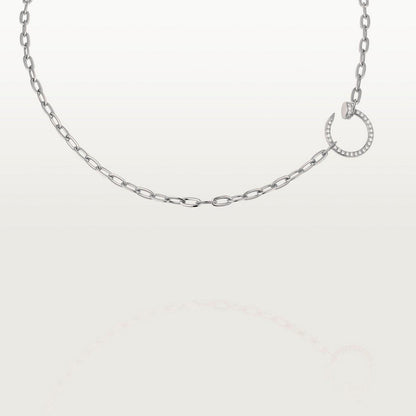 [Rose Tomorrow]JUSTE NECKLACE FULL DIAMONDS