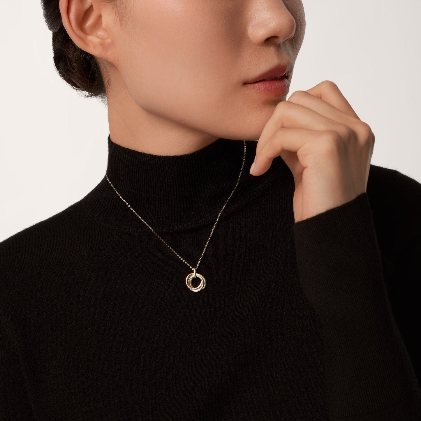 [Rose Tomorrow]TRINITY SMALL NECKLACE