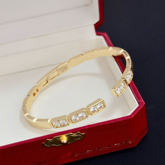 [Rose Tomorrow]LOVE DIAMOND OPEN  BRACELET