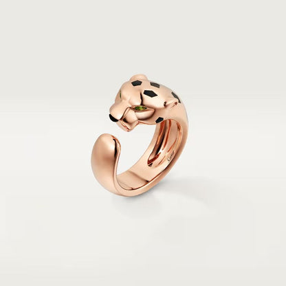 [Rose Tomorrow]PANTHERE SPOTTED MEDIUM RING
