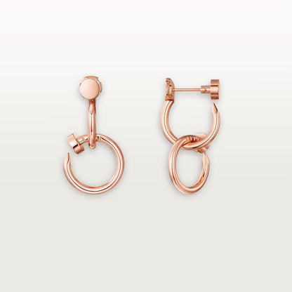 [Rose Tomorrow]JUSTE NO DIAMOND DOUBLE EARRINGS