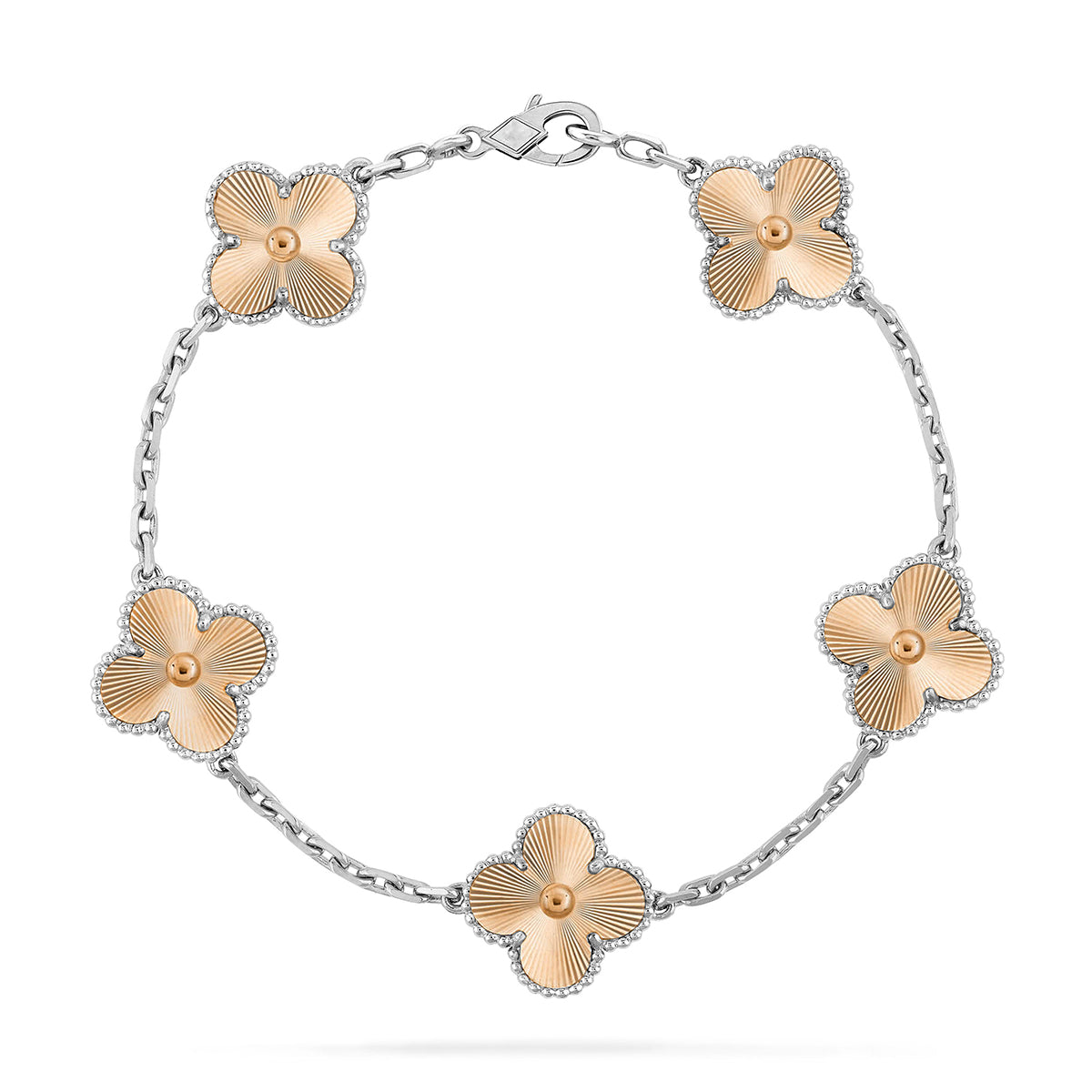 [Rose Tomorrow] CLOVER 5 MOTIF LASER BRACELET COLLECTION
