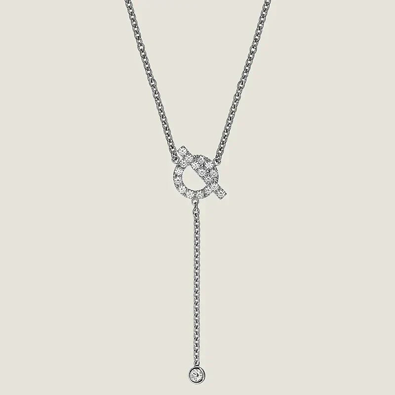 [Rose Tomorrow]FINESSE SILVER DIAMOND NECKLACE