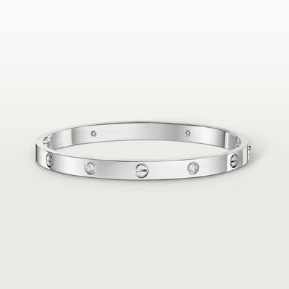 [Rose Tomorrow]LOVE BRACELET 4.8MM 4 DIAMONDS