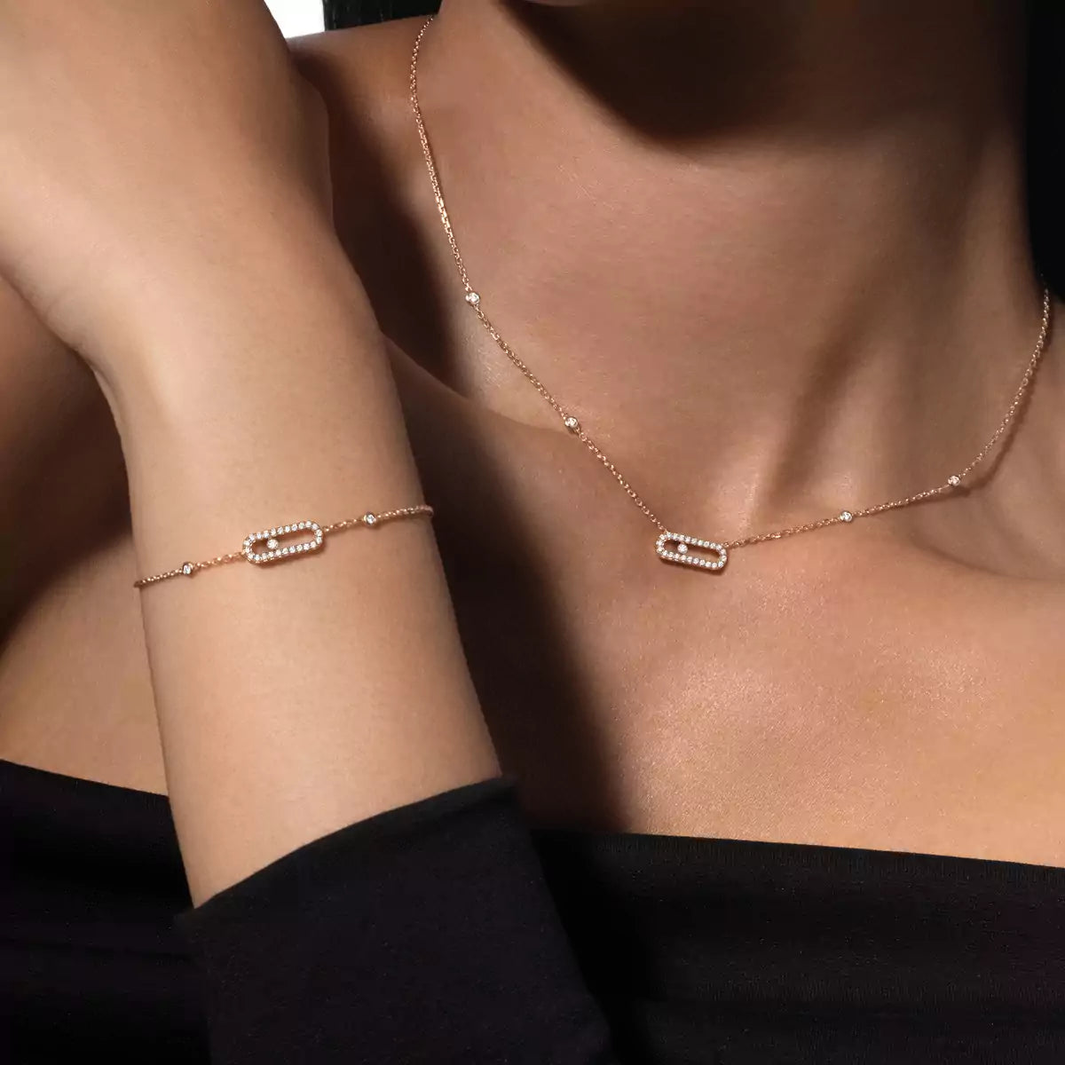 [LUX✨Rose💎ve Uno Necklace