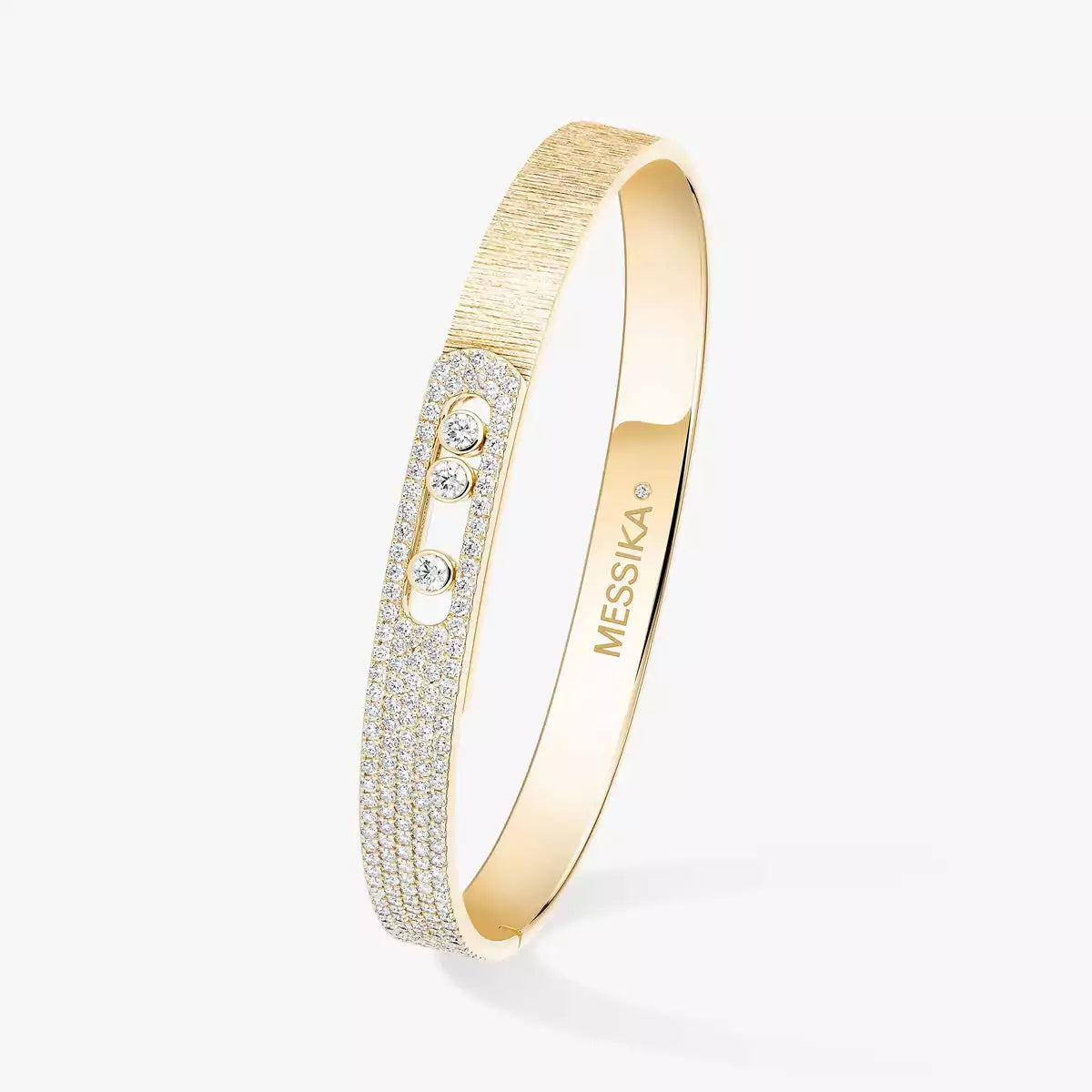 [✨Rose💎]Move Noa Cisel茅 half pave bangle
