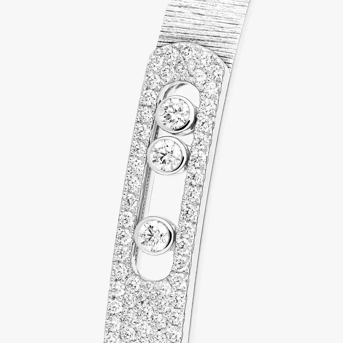 [✨Rose💎]Move Noa Cisel茅 half pave bangle