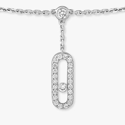 [✨Rose💎] Move Uno pave ankle bracelet