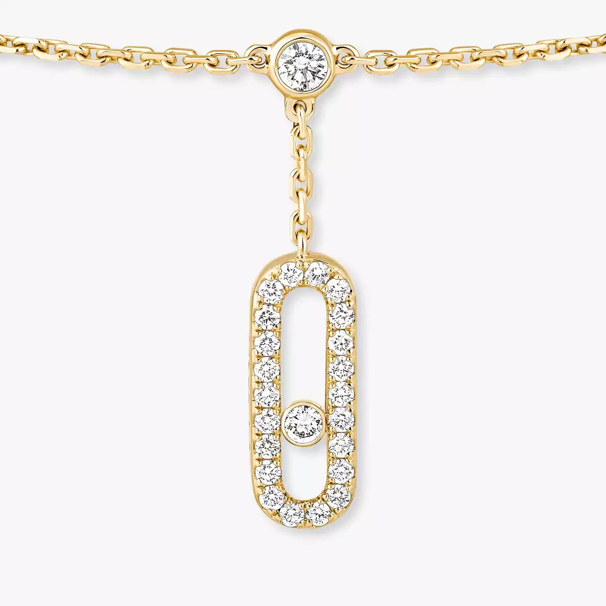 [✨Rose💎] Move Uno pave ankle bracelet