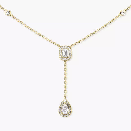 [✨Rose💎]Gold Diamond Tie Necklace