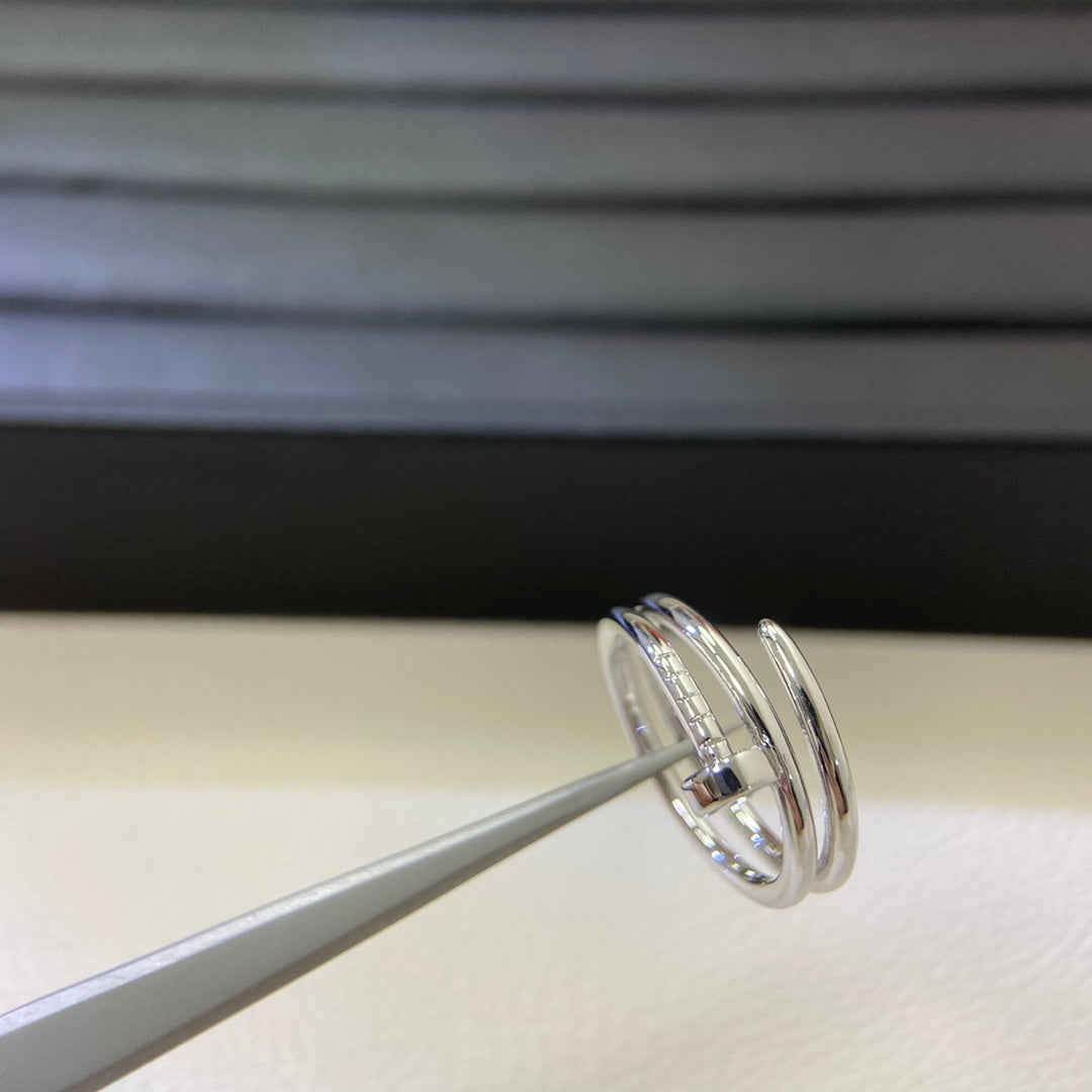 [Rose Tomorrow]SMOOTH THREE-BAND NAIL RING