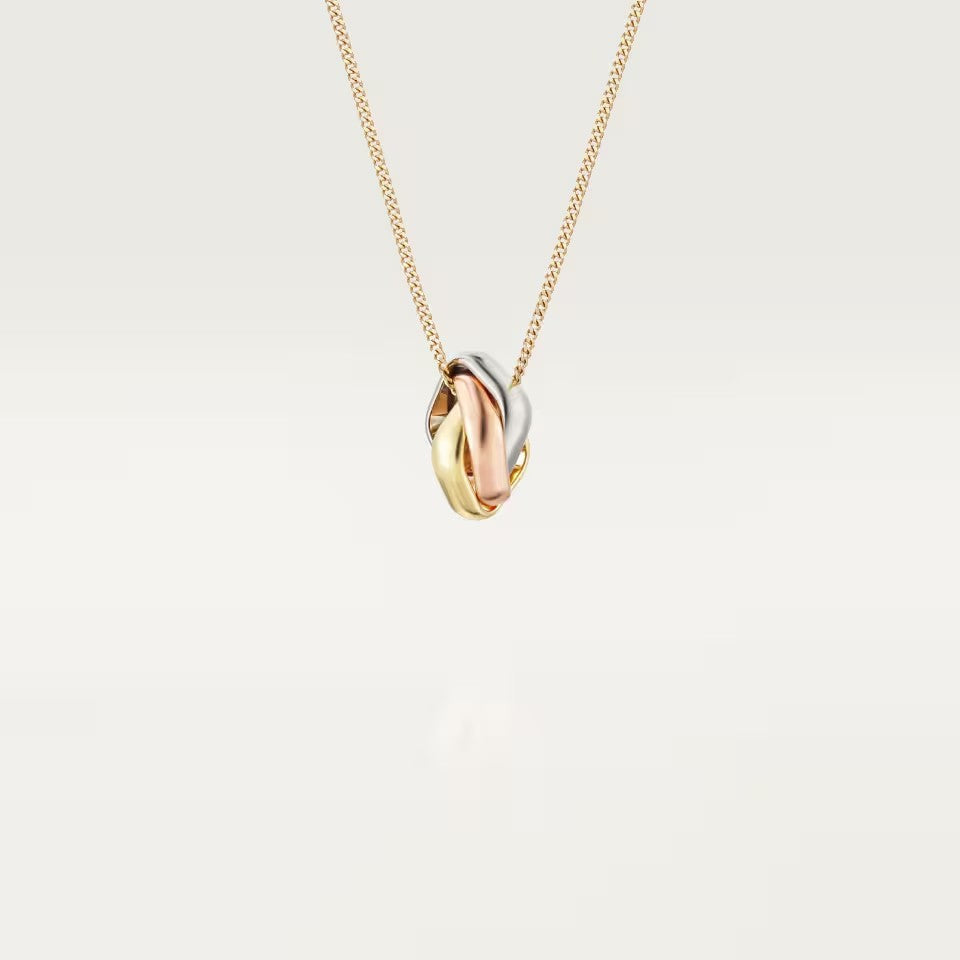 [Rose Tomorrow]TRINITY CUSHION NECKLACE COLLECTION