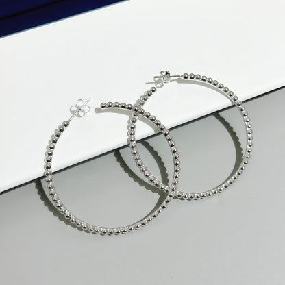 [Rose Tomorrow] SMOOTH BEAD STUD EARRINGS