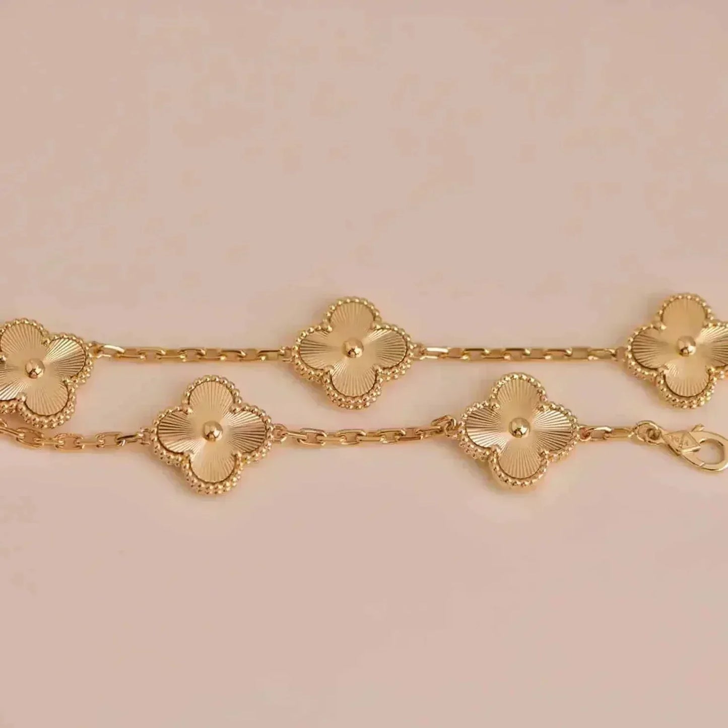 [Rose Tomorrow] CLOVER 5 MOTIF LASER BRACELET COLLECTION