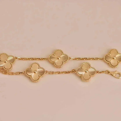 [Rose Tomorrow] CLOVER 5 MOTIF LASER BRACELET COLLECTION