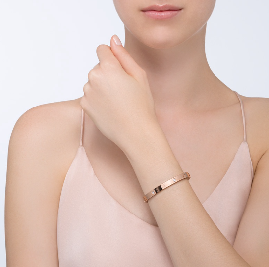 [Rose Tomorrow]LOVE BRACELET 6.1MM 4 DIAMONDS