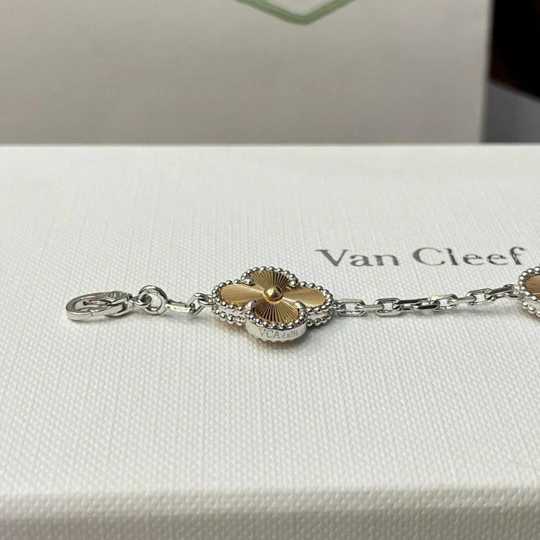 [Rose Tomorrow] CLOVER 5 MOTIF LASER BRACELET COLLECTION