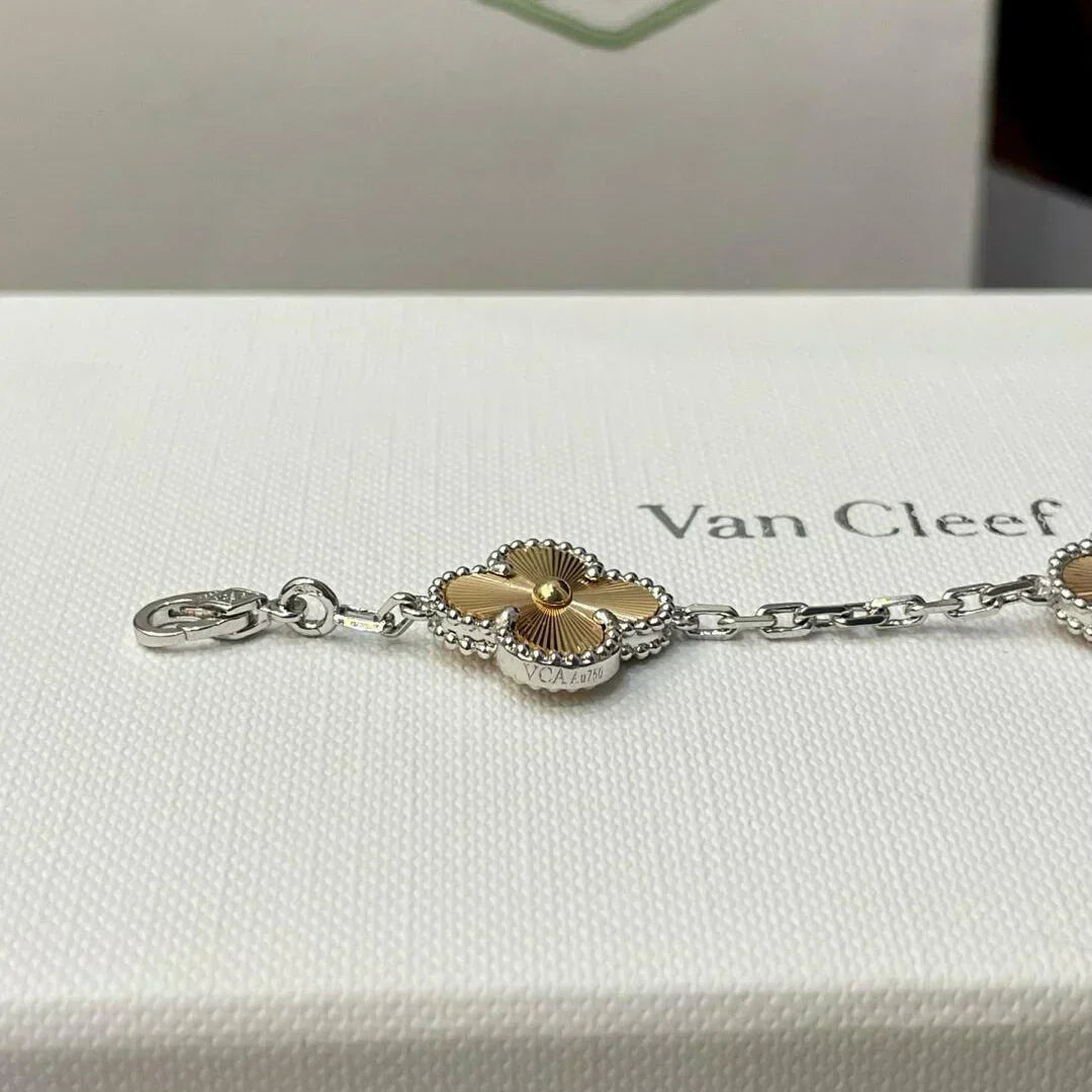 [Rose Tomorrow] CLOVER 5 MOTIF LASER BRACELET COLLECTION