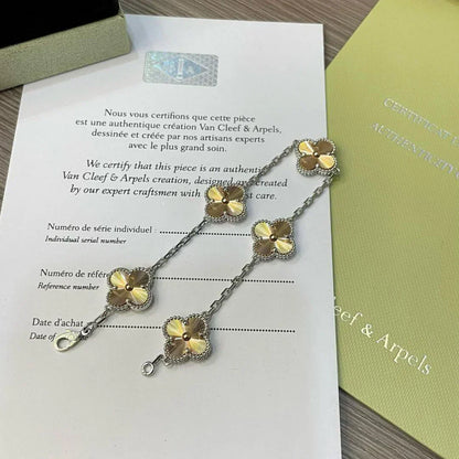[Rose Tomorrow] CLOVER 5 MOTIF LASER BRACELET COLLECTION