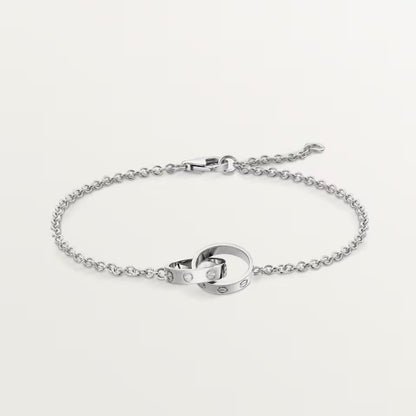 [Rose Tomorrow]LOVE BRACELET DOUBLE RING