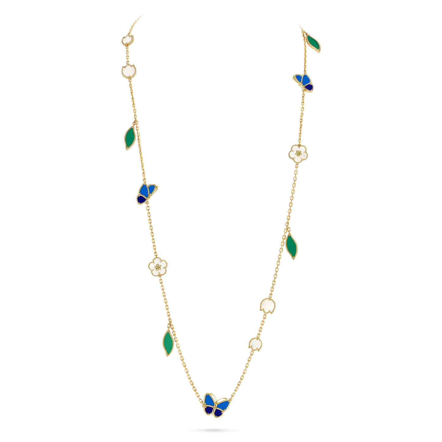 [Rose Tomorrow] 26 NEW CLOVER 15 MOTIFS LUCKY NECKLACE