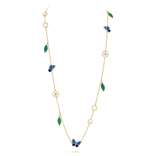 [Rose Tomorrow] 26 NEW CLOVER 15 MOTIFS LUCKY NECKLACE